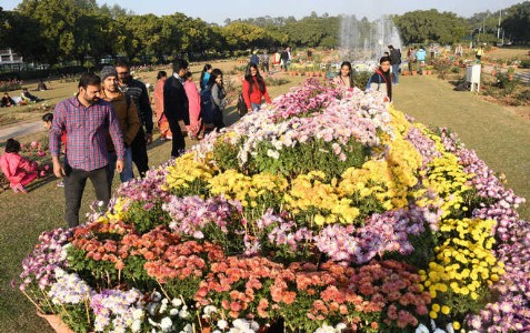 पंजाब कृषि विश्वविद्यालय लुधियाना में दो दिवसीय पुष्प प्रदर्शनी का शुभारंभ