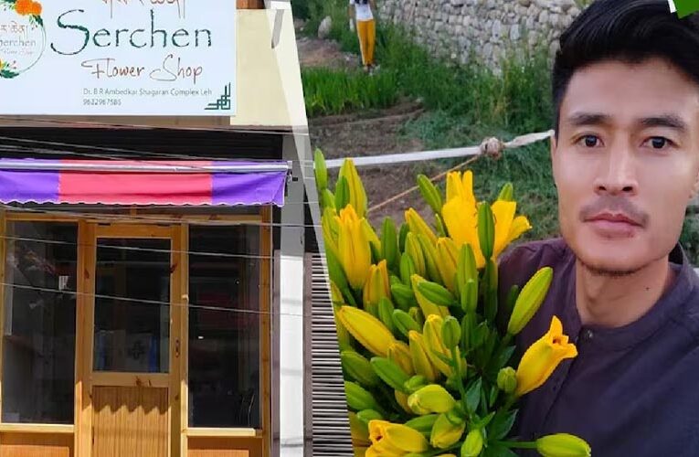 बर्फ में बागवानी : लद्दाख में खुली फूलों की पहली दुकान