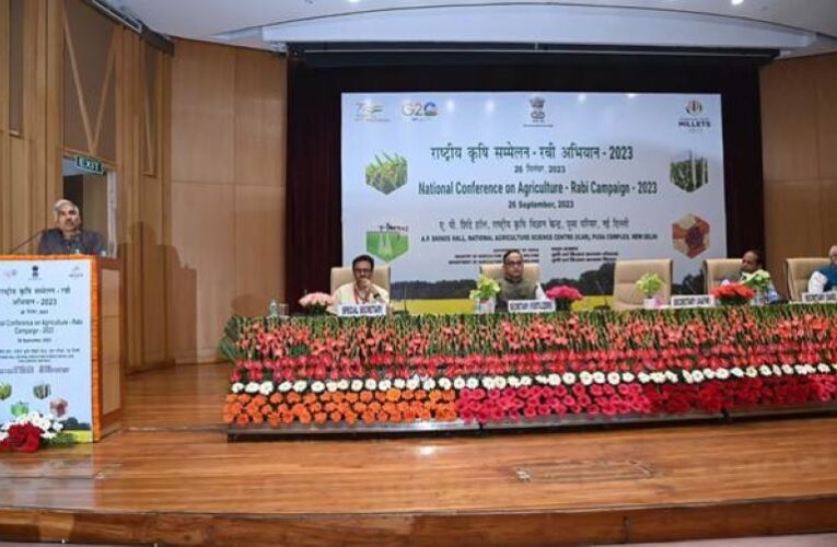 Agro-ecological suitable and need based Crop Diversification to be promoted in the country