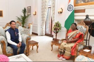 Prez Smt. Droupadi Murmu hails Naresh Lal’s swachchta endeavours in Andaman