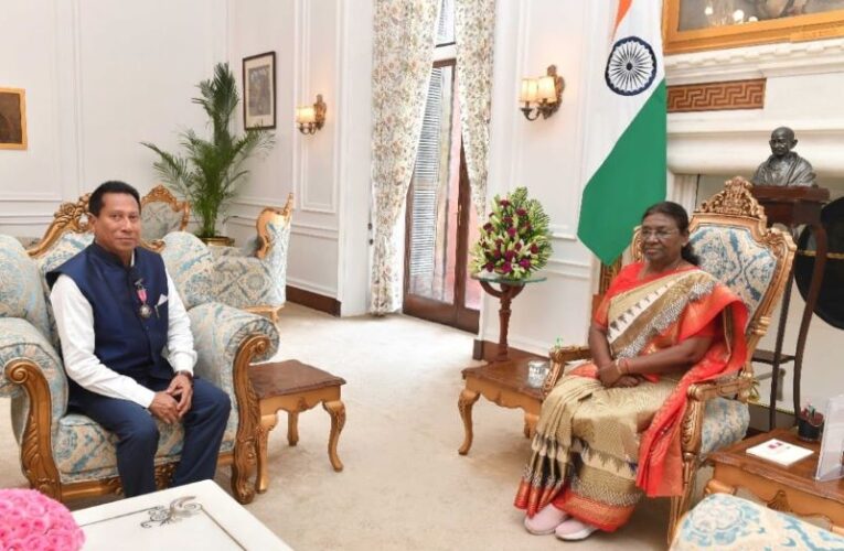 Prez Smt. Droupadi Murmu hails Naresh Lal’s swachchta endeavours in Andaman
