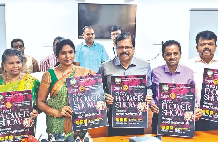 Sixth Covai Flower Show Returns after 11-Year gap Over 2 Lakh Flowers to Bloom