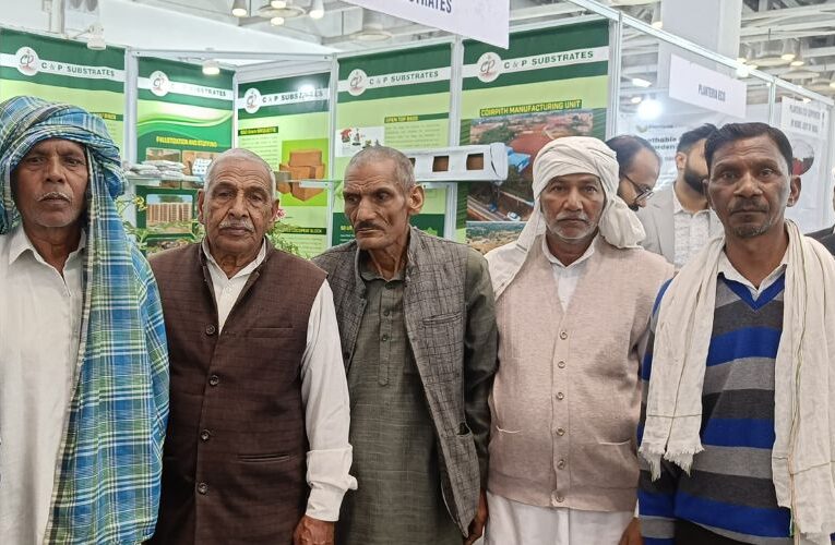 Farmers Participate in India International Horti Expo at India Expo Mart