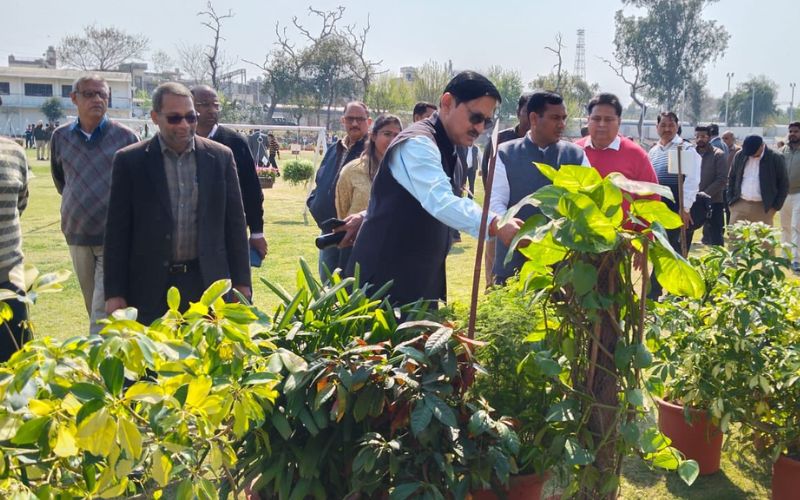 The 69th Inter Divisional Flower Exhibition was organized in Firozpur Division of Northern Railway.
