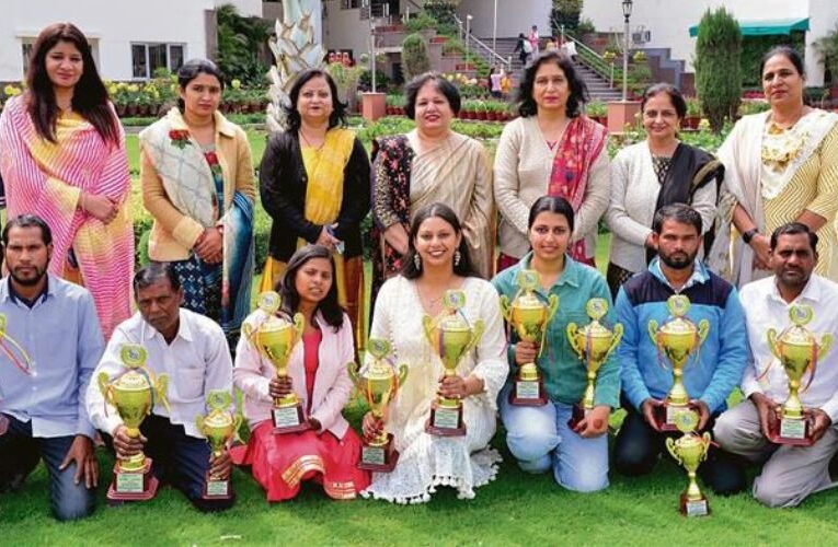 Gita Vidya Mandir Girls College Blossoms Bright at Flower Fest